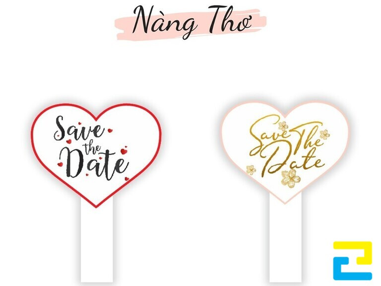 Mẫu Hashtag cưới đơn giản, phong cách nàng thơ