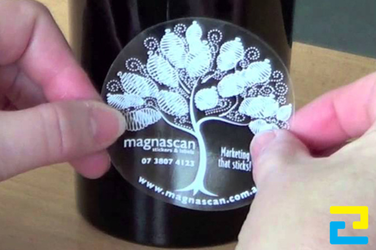 In tem, nhãn dán trên ly