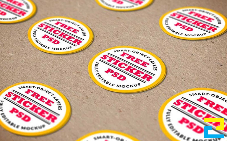 In Bế Decal Tròn Chất Lượng