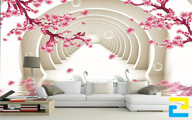 Tùy theo không gian để lựa chọn mẫu in Decal 3D phù hợp