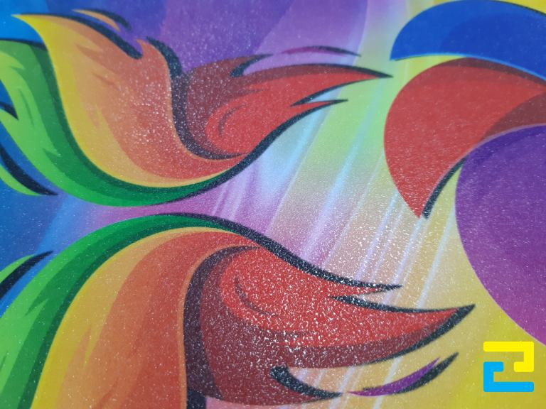 In decal cán kim tuyến