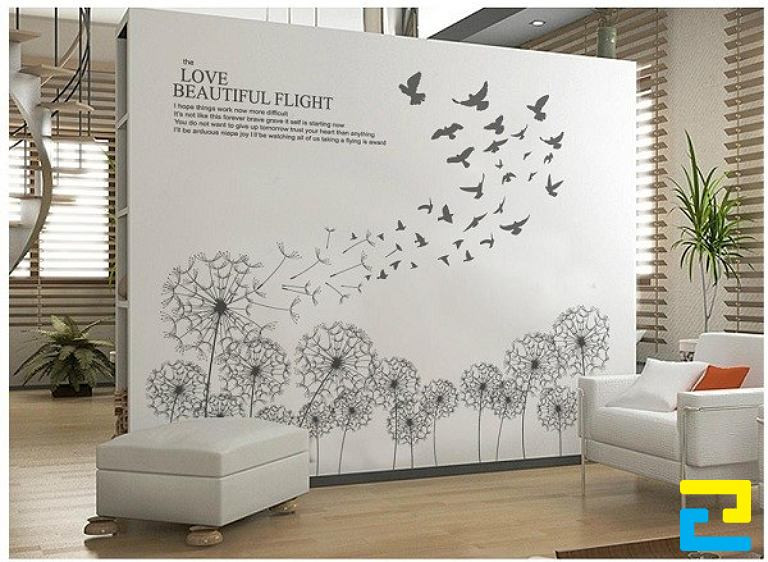 Quy trình nhận dịch vụ in decal dán tường