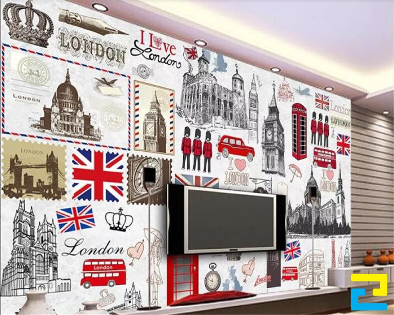 In decal dán tường