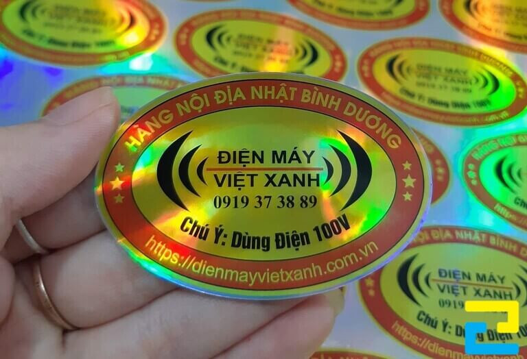 In Decal phản quang làm logo công ty thể hiện đẳng cấp, thu hút khách hàng
