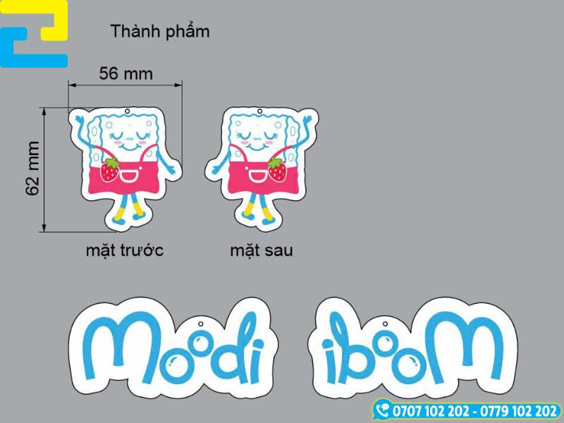 Cấu tạo của móc khoá mica