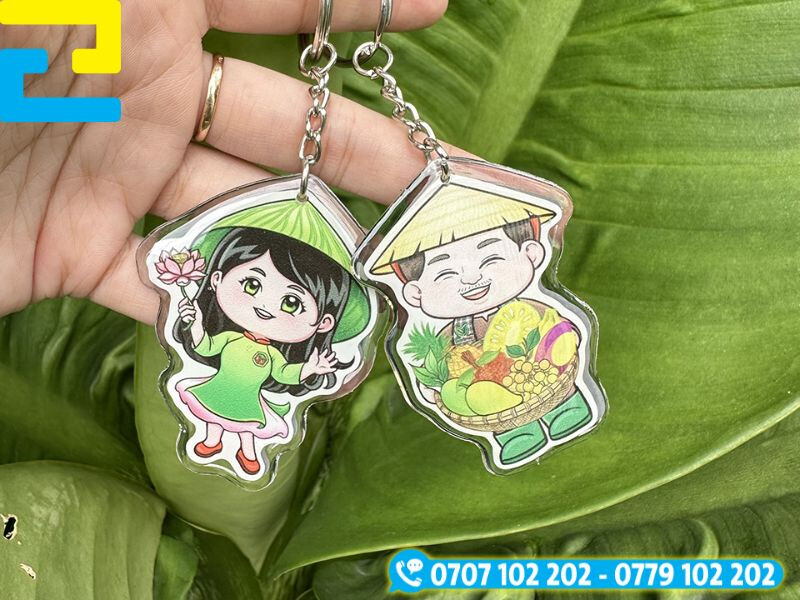 In nhân vật hoặt hình bằng công nghệ in UV