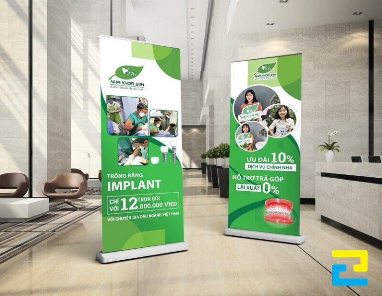 Tiêu chí lựa chọn đơn vị in standee giá rẻ tại TPHCM