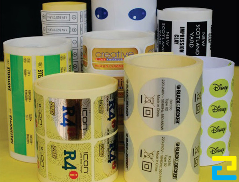 In Ấn Quảng Cáo 2H thực hiện in tem decal cuộn chất lượng, giá rẻ