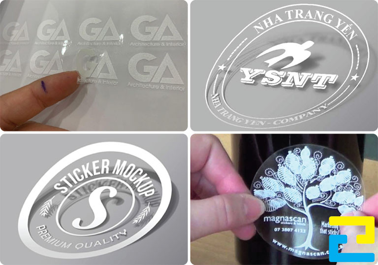In Tem Nhãn Decal Chống Nước Sắc Nét