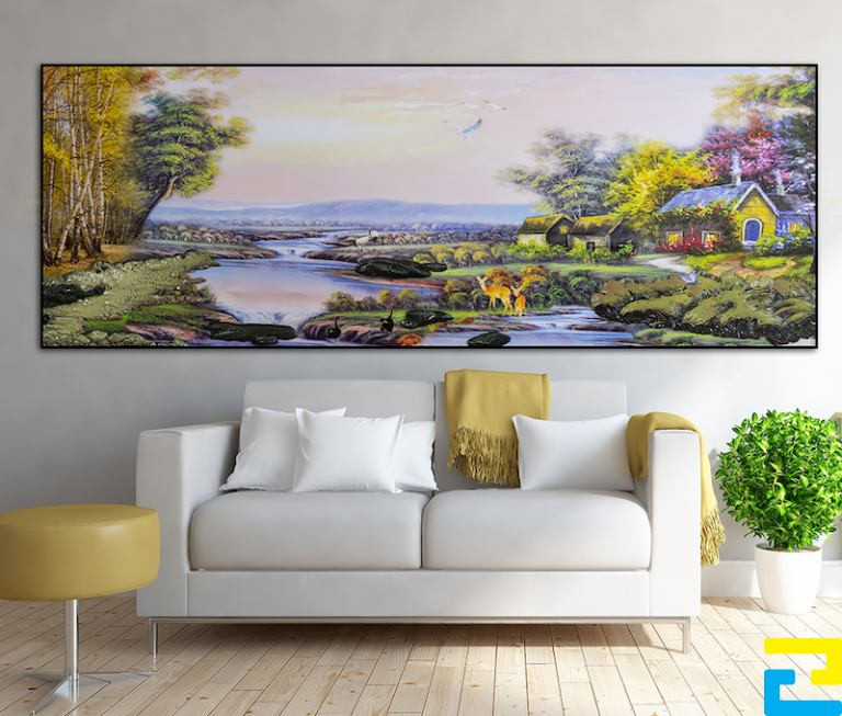 In tranh treo tường khổ lớn