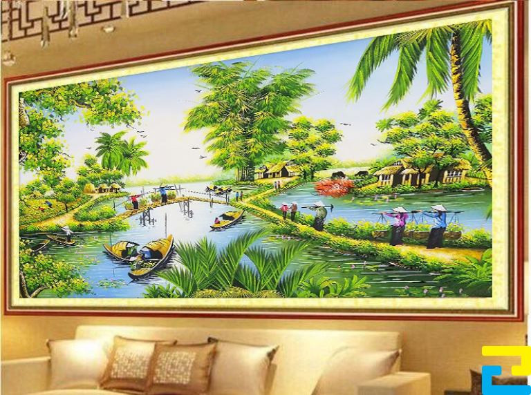 Tổng hợp các mẫu in tranh khổ lớn treo tường đẹp