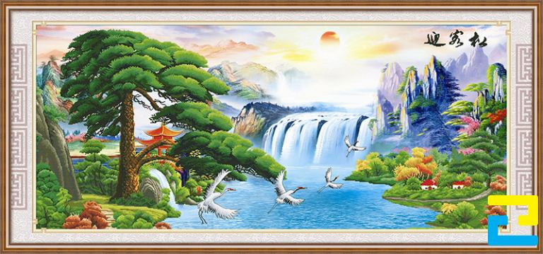 Tổng hợp các mẫu in tranh khổ lớn treo tường đẹp
