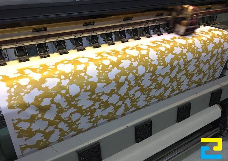 Quy trình in uv trên chất liệu simili