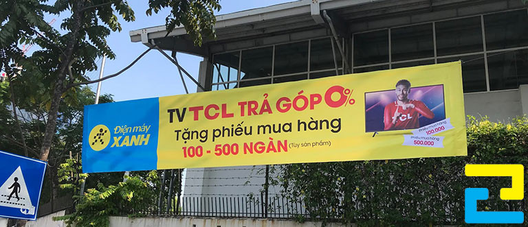 Công Ty In Ấn Quảng Cáo 2H chuyên in ấn băng rôn quảng cáo đẹp sắc nét, lấy liền