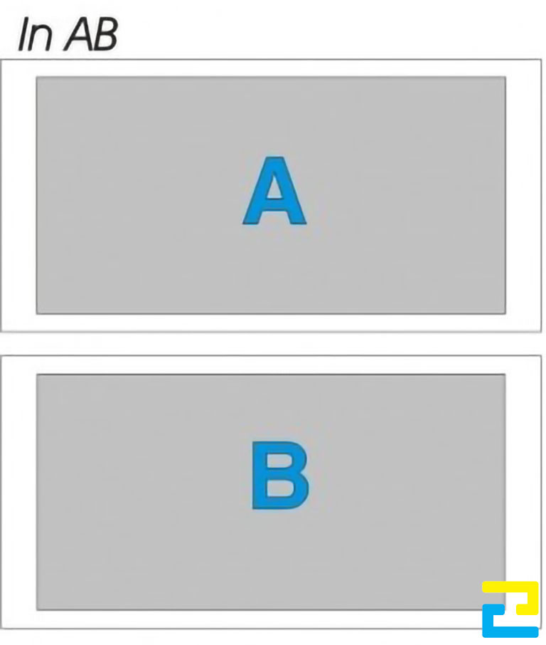 Điểm đặc biệt của công nghệ in AB đó là có thể in được hai mặt hoàn toàn khác nhau