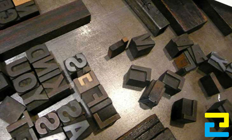 Những phần tử in Typo đều sẽ được đúc thành hình dạng nhất định