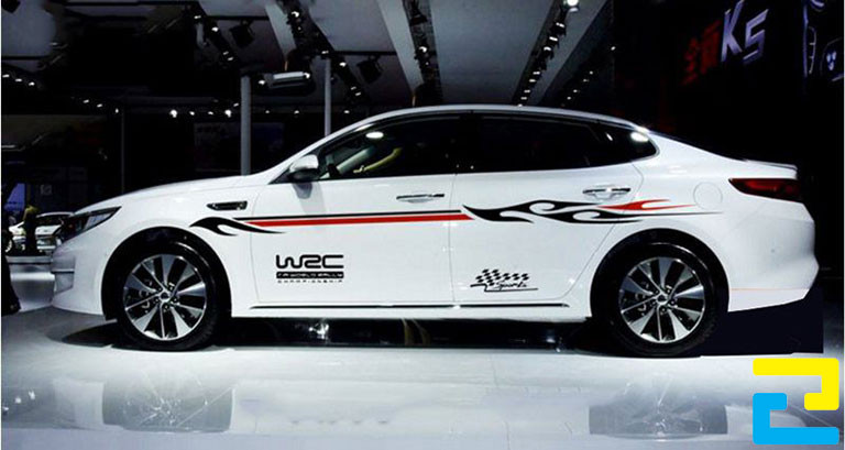 Mẫu In Decal ô Tô