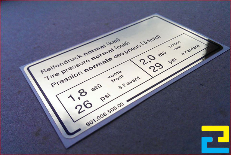 Mẫu In Tem Decal Xi Bạc Chất Lượng