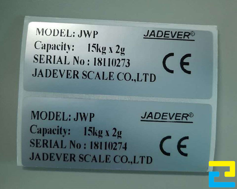 Mẫu In Tem Decal Xi Bạc Sắc Nét