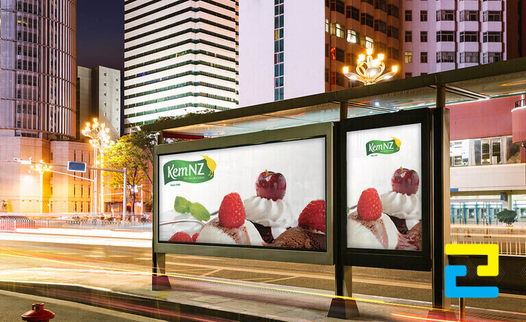 Hop den quang cao tram xe buyt