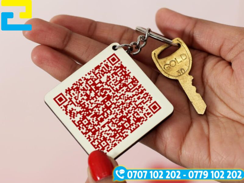 In mã qr bằng công nghệ in UV