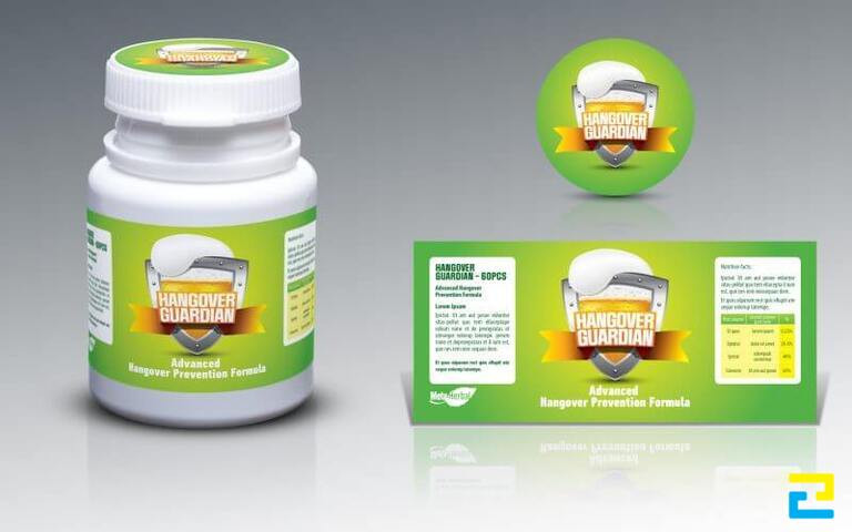 In tem Decal trên mặt hàng dược phẩm, thực phẩm chức năng