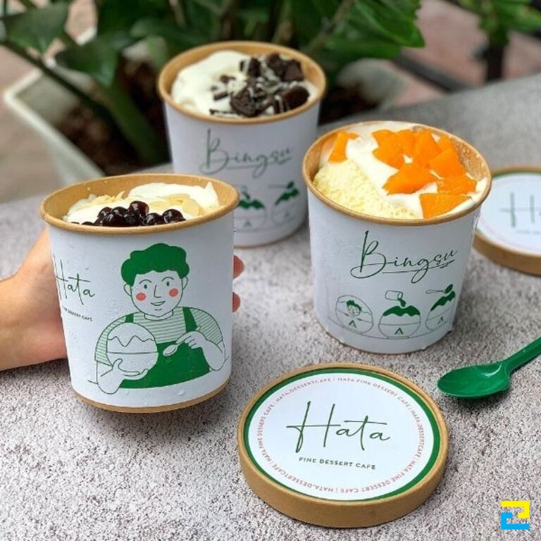 Kiểu in tem dán đồ ăn vặt siêu dễ thương