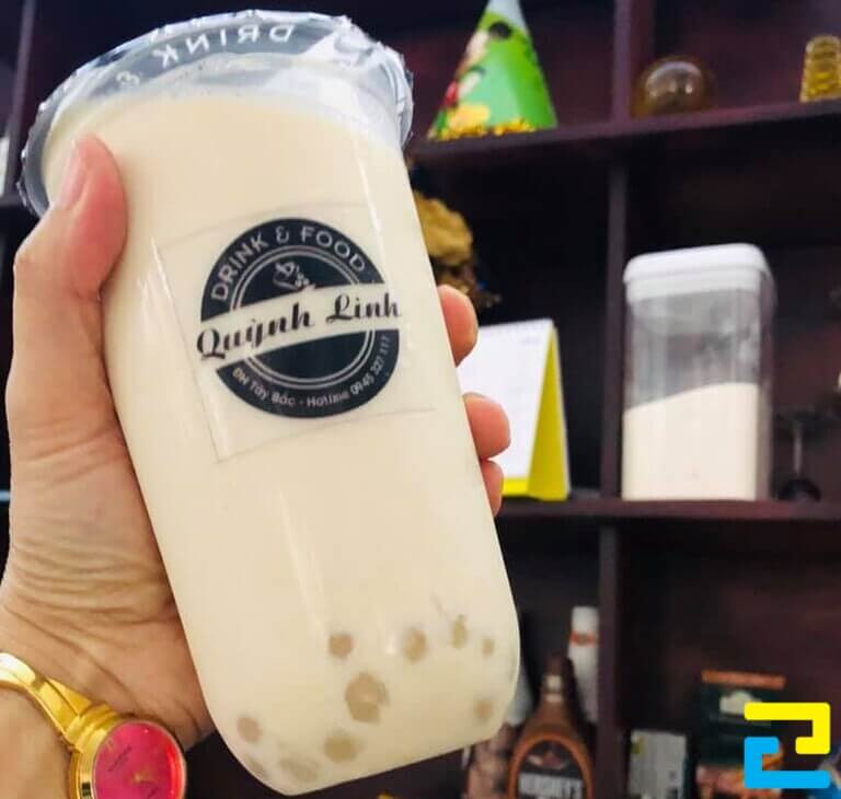 Mẫu in tem Decal trong dán ly trà sữa