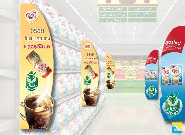 Divider hay là vách ngăn các quầy hàng thuộc một trong những POSM được nhiều điểm bán lẻ sử dụng phổ biến nhất hiện nay