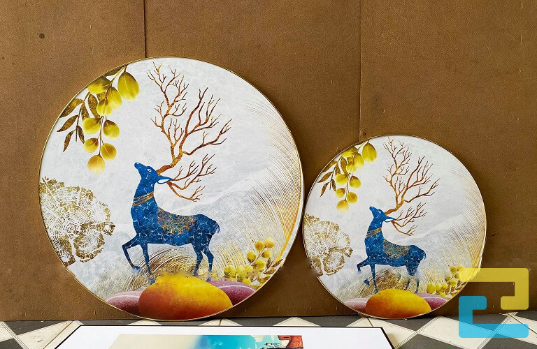 Tranh Uv Canvas Tron