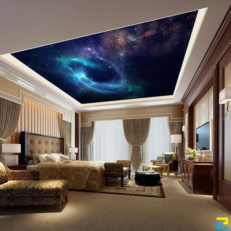 Dải ngân hà rộng lớn trong phòng ngủ