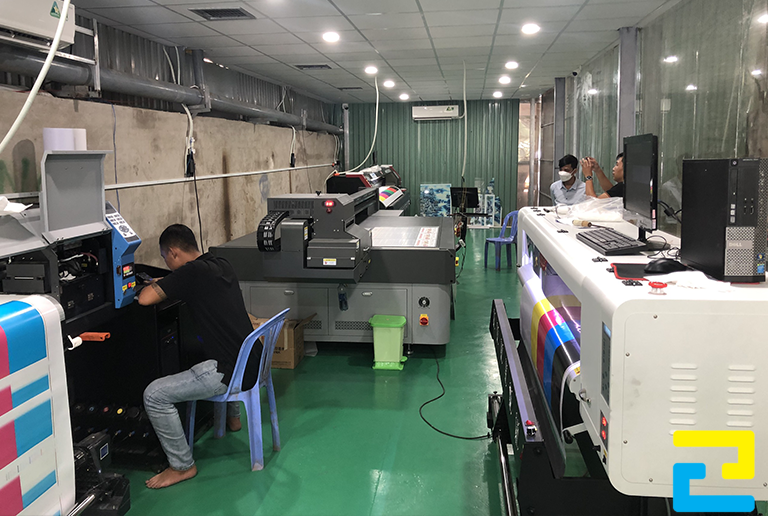 In Ấn Quảng Cáo 2H sở hữu máy móc in hiện đại, cho ra những sản phẩm chất lượng tốt nhất