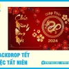 20+ Mẫu In Backdrop Tất Niên, Background Cho Tiệc Cuối Năm