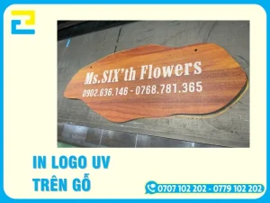 Báo Giá In Logo UV Trên Gỗ Theo Yêu Cầu, Lấy Ngay