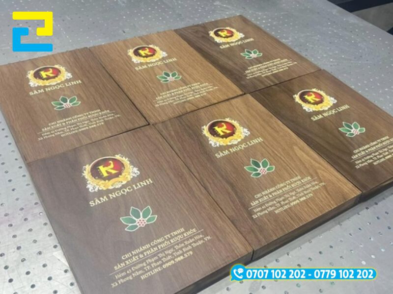 In logo sản phẩm sâm ngọc linh