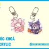 Móc Khóa Acrylic In Logo, In Hình Theo Yêu Cầu, Sắc Nét