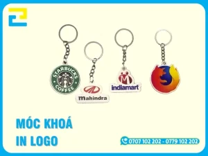 Móc Khoá In Logo Theo Yêu Cầu, Tăng Độ Nhận Diện Thương Hiệu