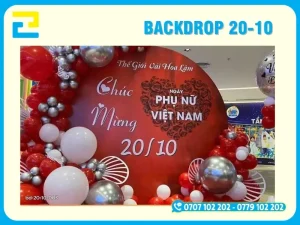 Mẫu phông nền, background, backdrop 20/10