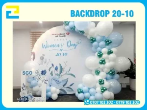 Mẫu phông nền, background, backdrop 20/10