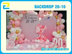 Mẫu phông nền, background, backdrop 20/10