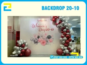 Mẫu phông nền, background, backdrop 20/10