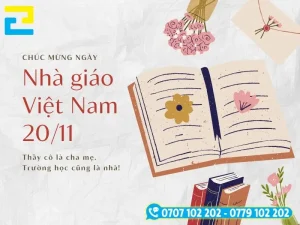 Mẫu banner 20/11 đẹp, ý nghĩa