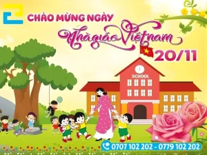 Mẫu banner 20/11 đẹp, ý nghĩa