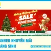 30+ Mẫu Banner Khuyến Mãi Giáng Sinh Sắc Nét, Hút Khách