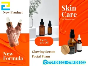 Mẫu banner quảng cáo sản phẩm kèm chương trình khuyến mãi