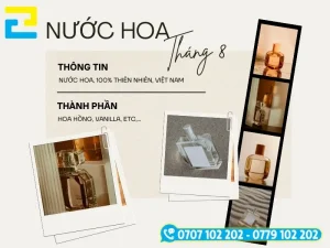 Mẫu banner quảng cáo nước hoa