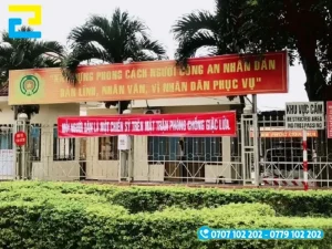 Banner tuyên truyền phòng cháy chữa cháy tuyên truyền thông tin đến người dân