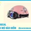 Đơn Vị In Decal Dán Mũ Bảo Hiểm Theo Yêu Cầu, Chất Lượng Cao