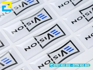 In decal đổ epoxy là giải pháp tem nhãn cao cấp, thẩm mỹ và độ bền cao