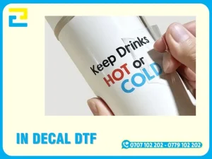 Dịch Vụ In Decal DTF UV Nổi Sắc Nét, Bền Màu, Giá Rẻ